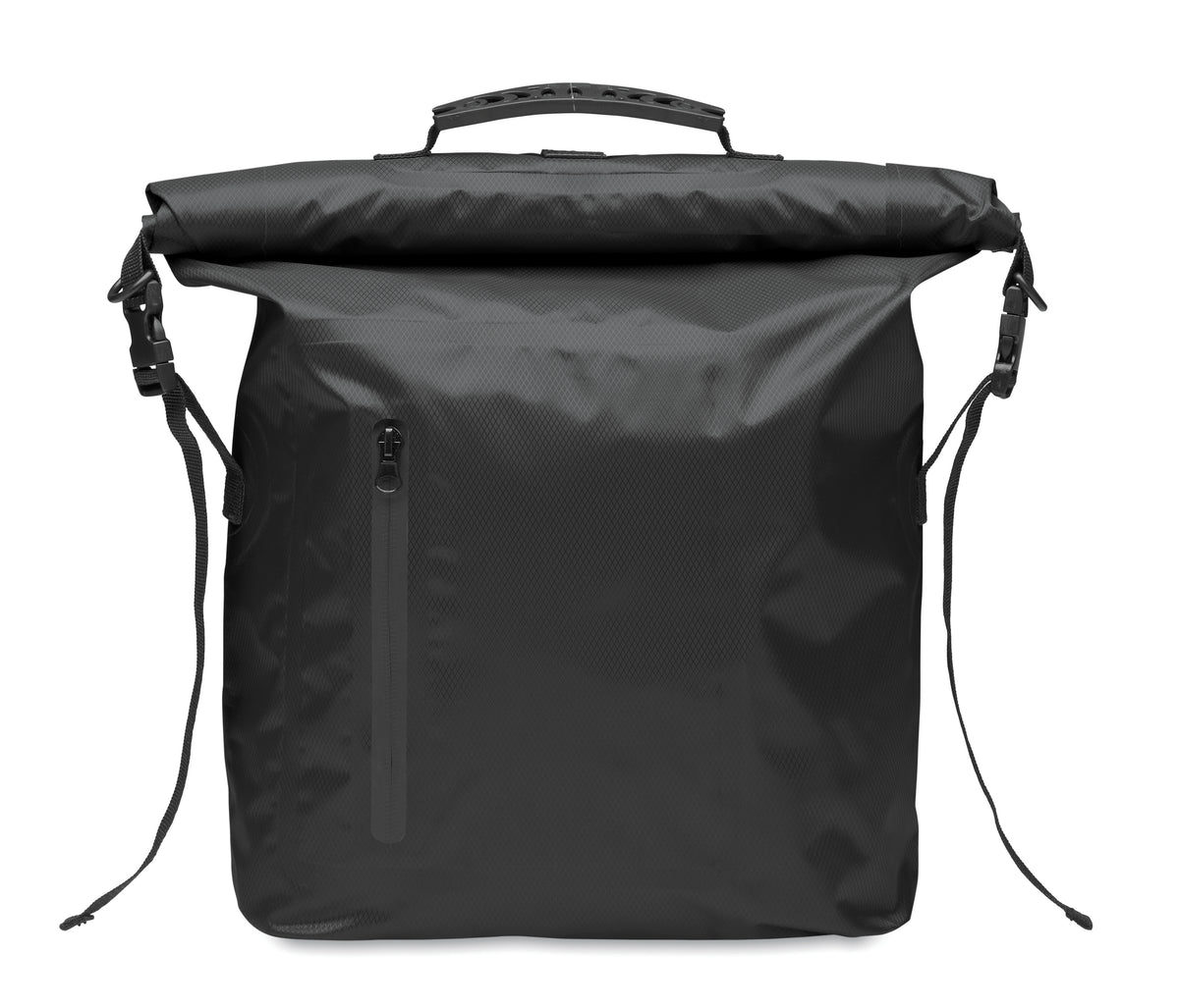 SCUBAROLL – RPET waterproof rolltop bag – Black