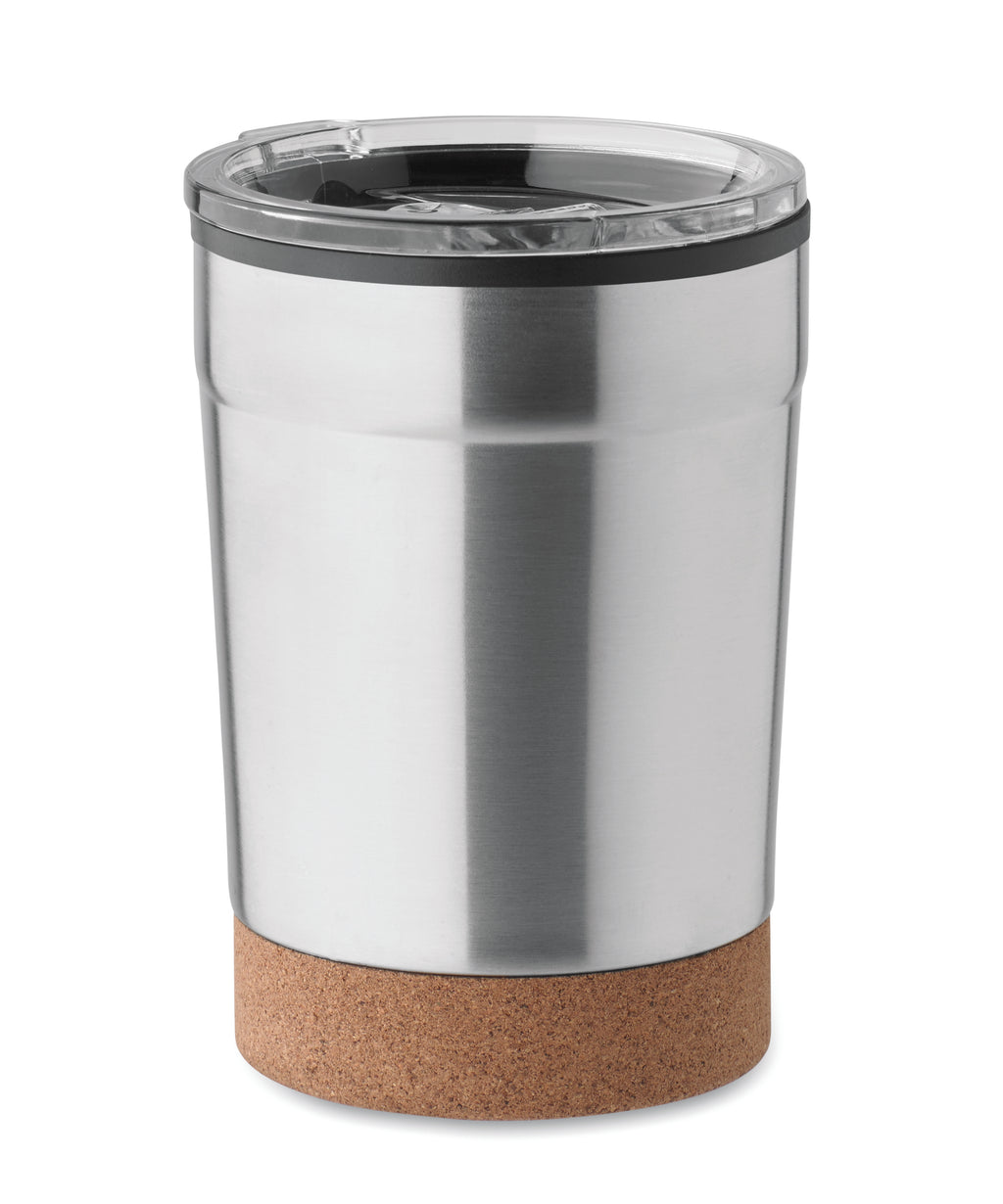 NOMU – Double wall tumbler 300ml – Matt Silver