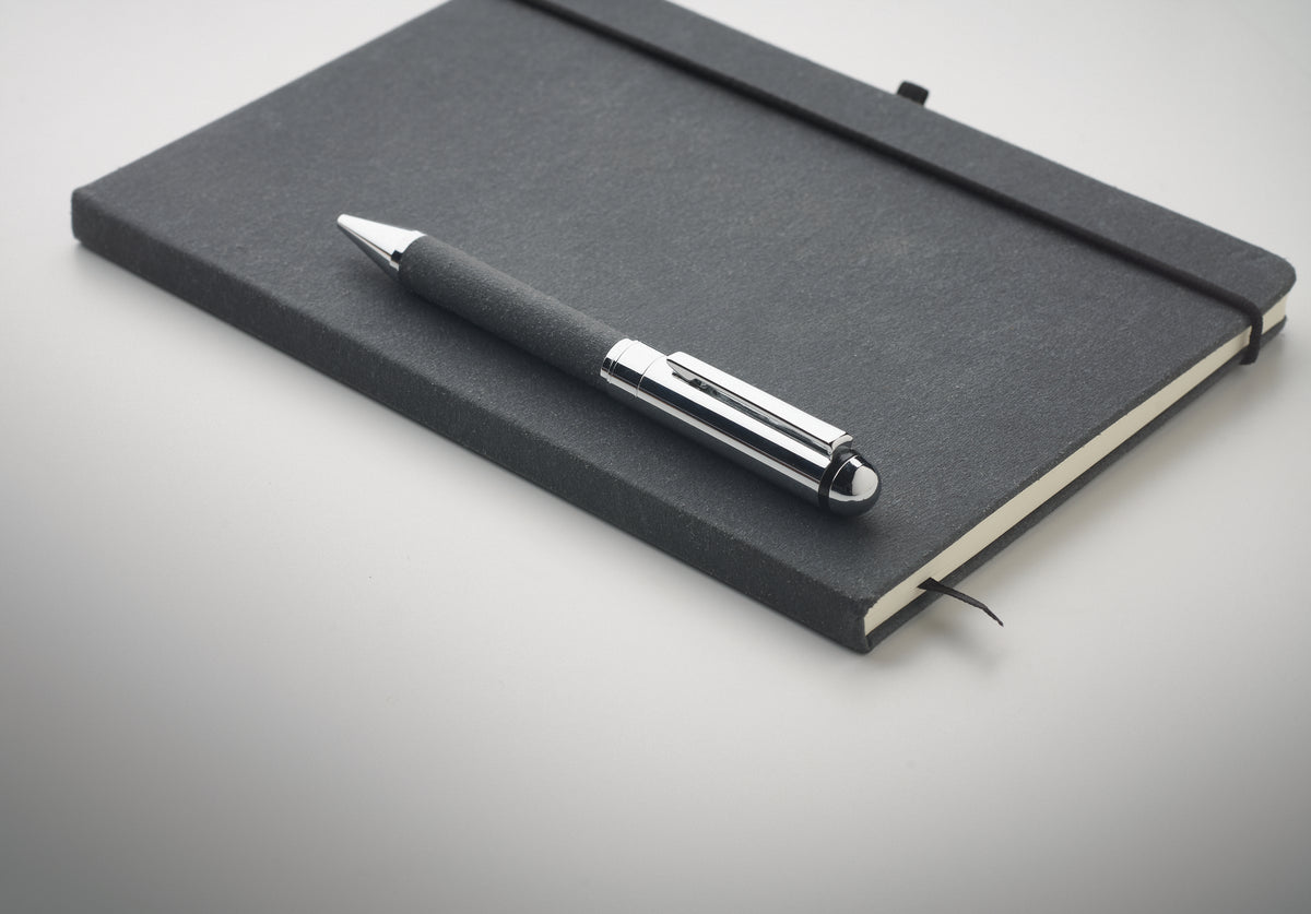 ELEGANOTE – Recycled leather notebook set – item detail picture