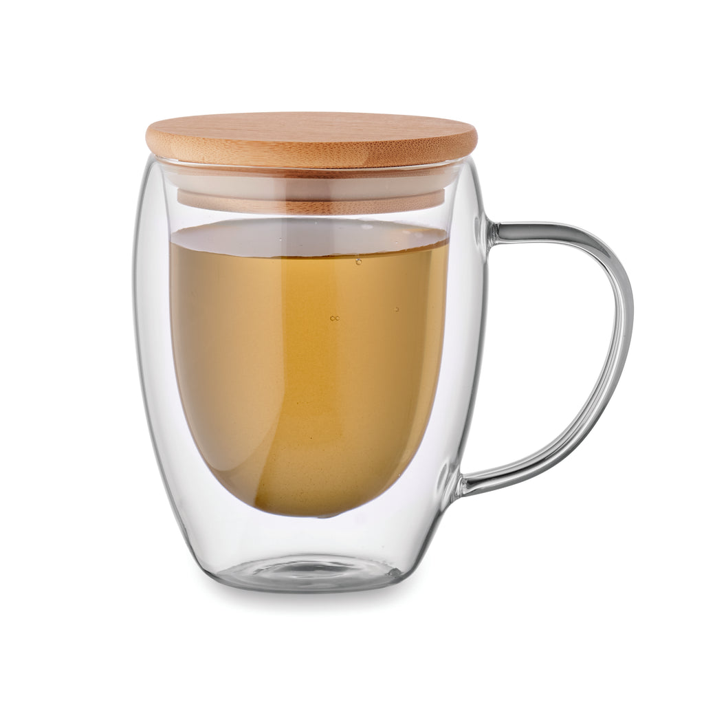 TIRAL – Double wall glass 250ml – item picture open