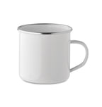 PLATEADO L – Enamel sublimation mug 500ml – White