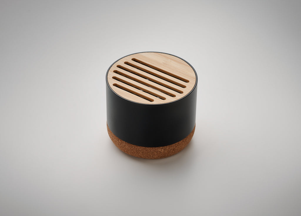 RUMBA – Cork and aluminium speaker – item detail picture