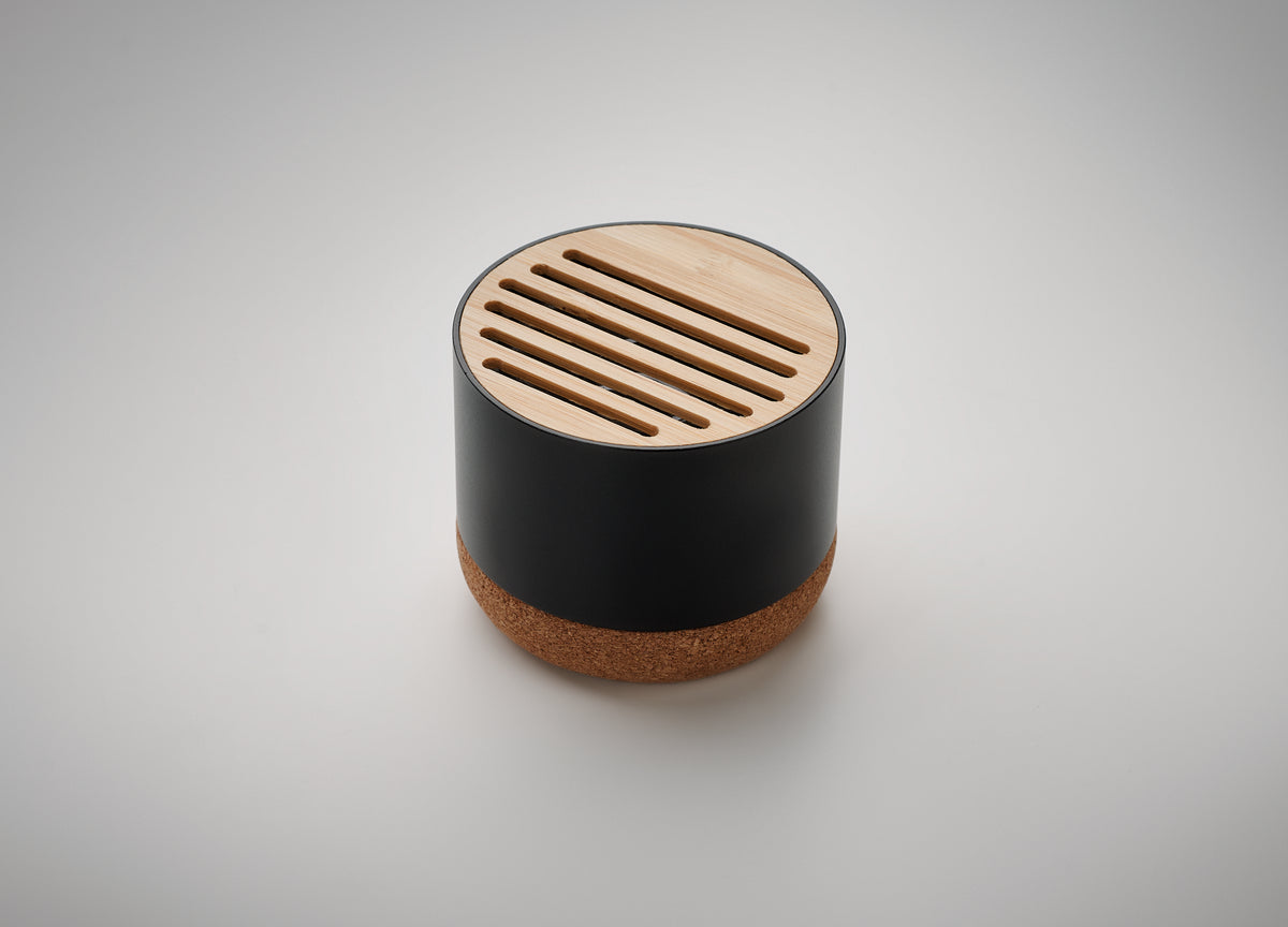 RUMBA – Cork and aluminium speaker – item detail picture