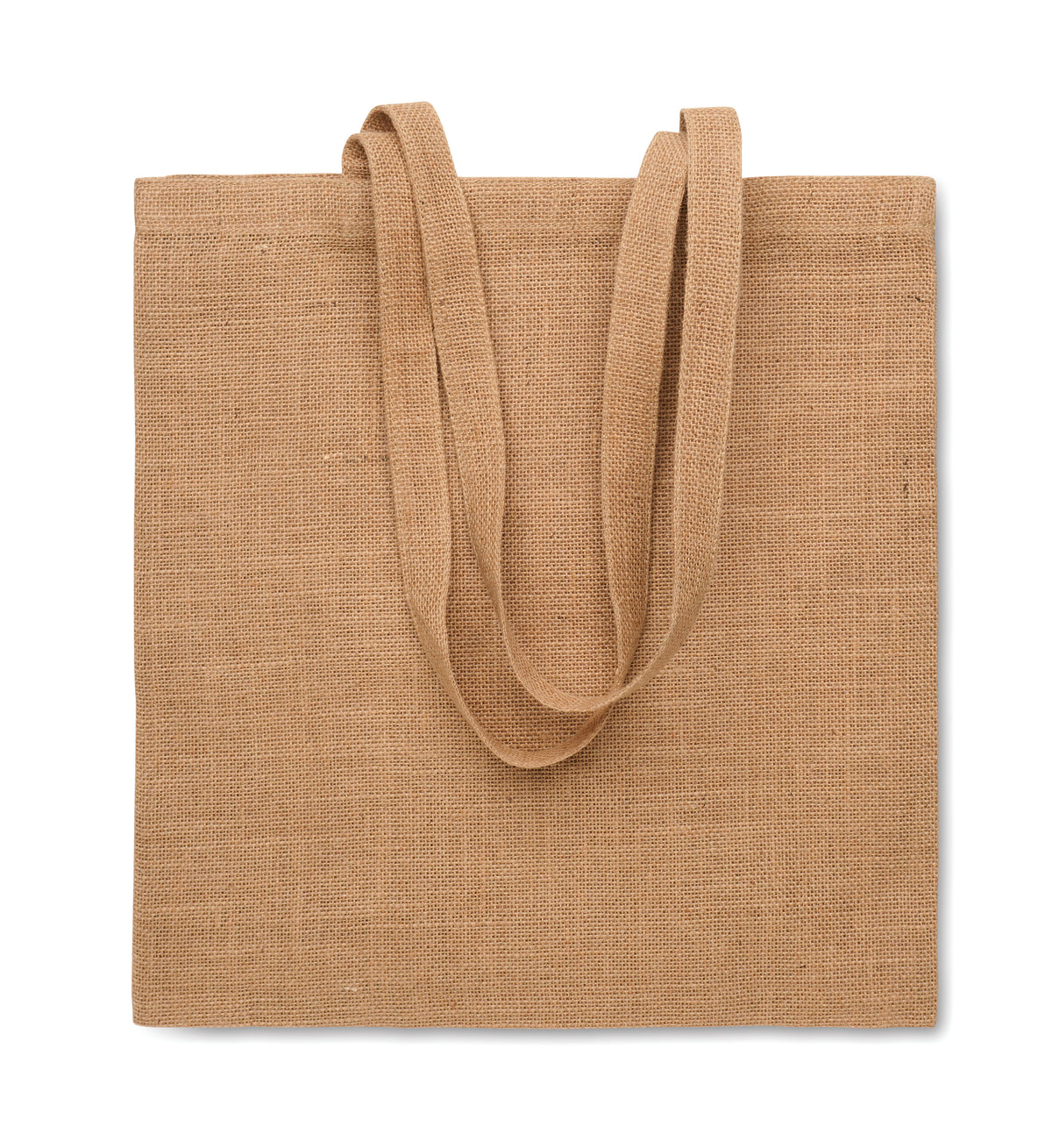 ZOLANG – Jute long handled shopping bag – Beige