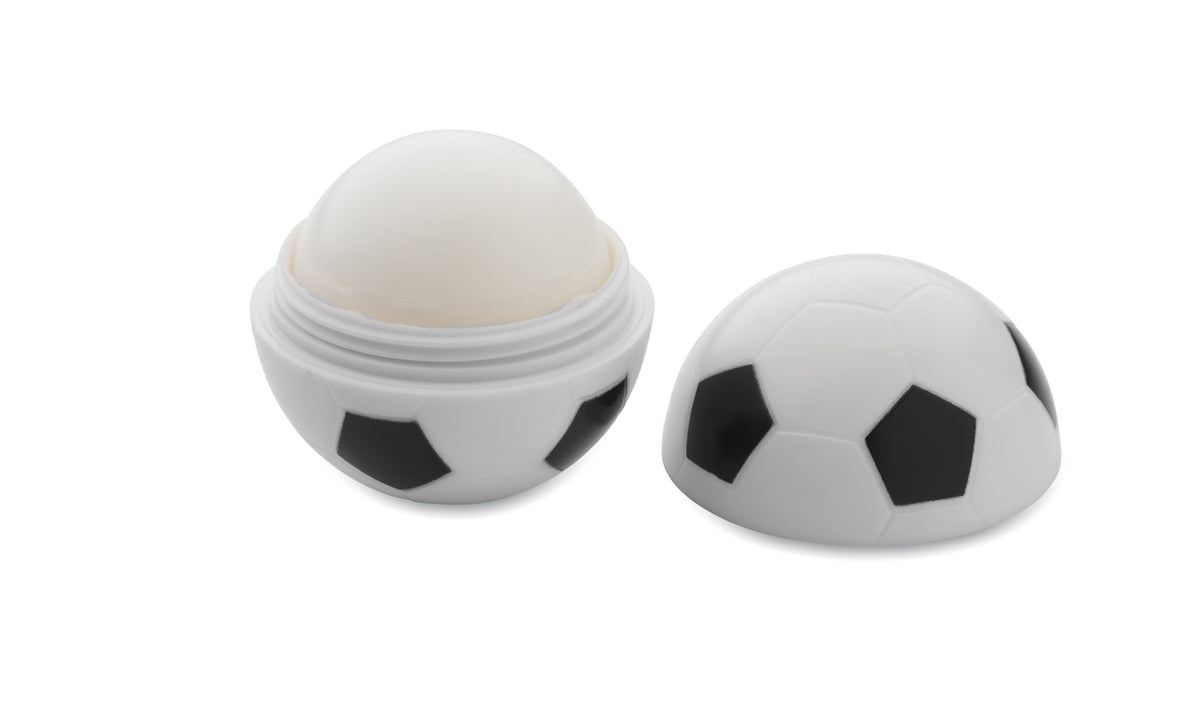BALL – Lip balm in football shape – White/Black