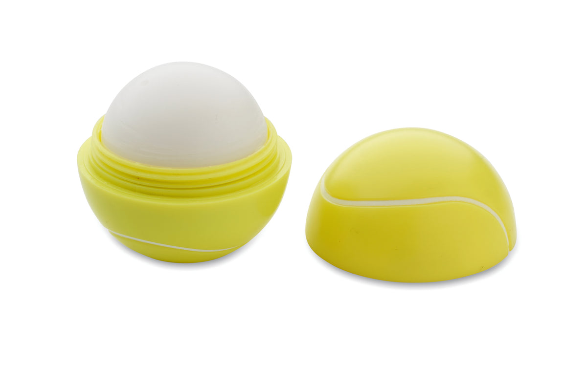 TENNIS – Lip balm in tennis ball shape – Yellow
