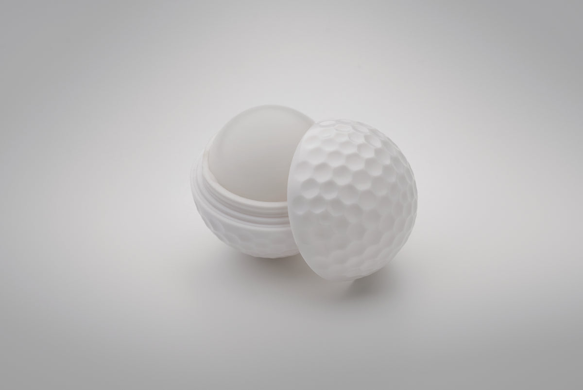 GOLF – Lip balm in golf ball shape – item detail picture