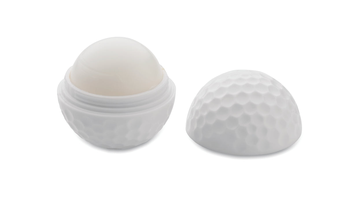 GOLF – Lip balm in golf ball shape – White