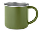 CARIBU – Recycled stainless steel mug – Dark Green