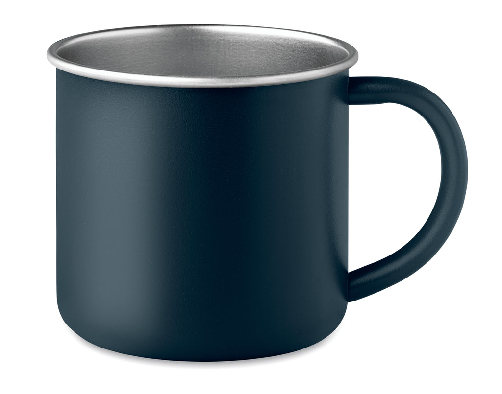 CARIBU – Recycled stainless steel mug – French Navy
