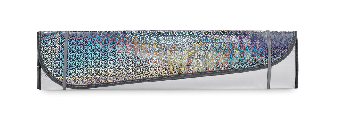 CARSHADE – Foldable windscreen sunshade – item picture side