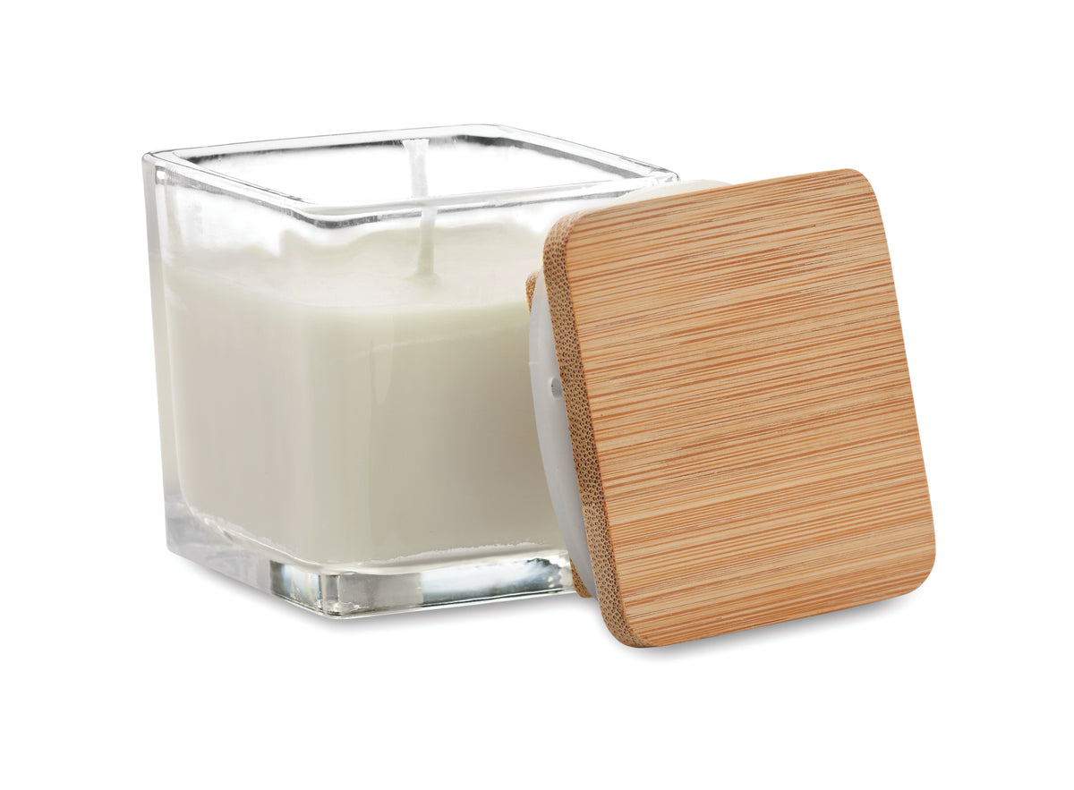 PILA – Squared fragranced candle 50gr – item picture open
