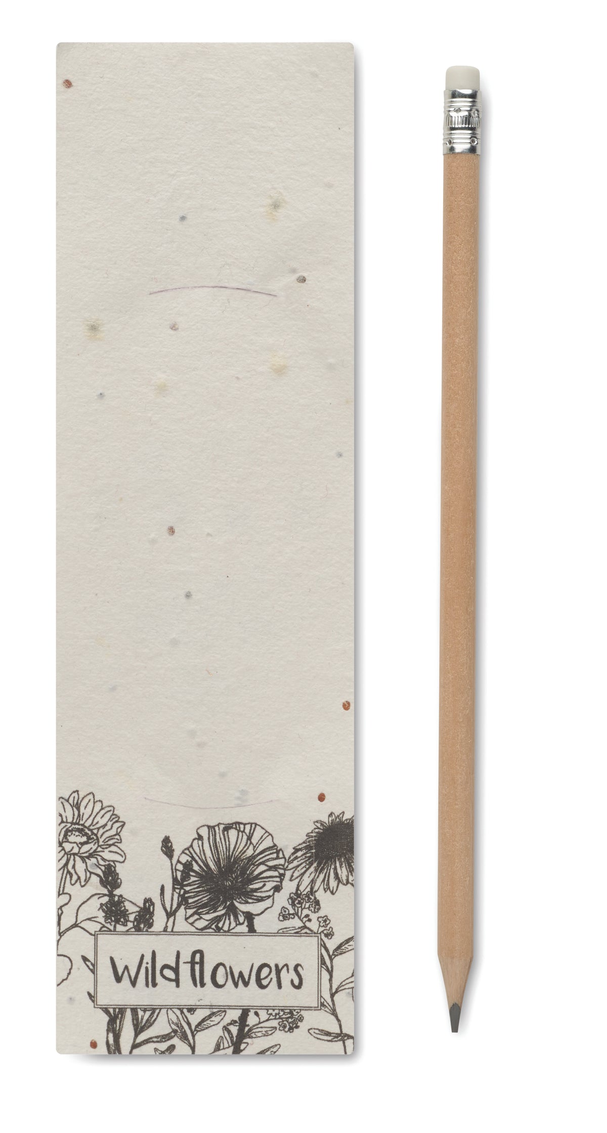 PENSEED – Natural pencil in seeded pouch – item ambiant picture
