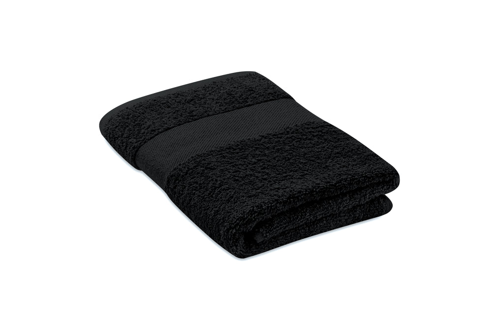 SERRY – Towel organic 50x30cm – Black