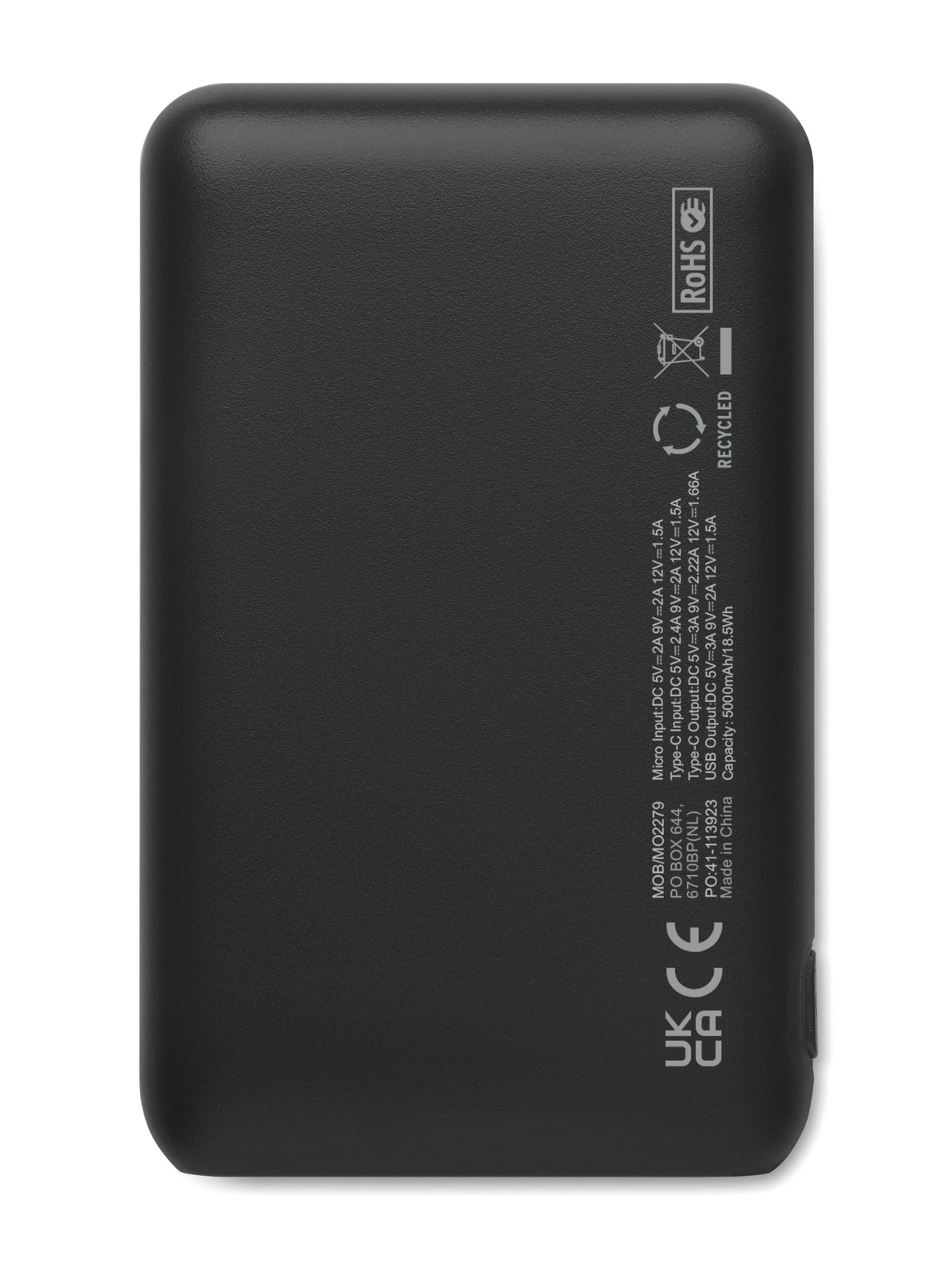 POWER52C – Powerbank 5000mAh 20W – item picture side