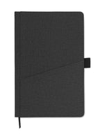 CINCO – A5 notebook PU front pocket – item picture open