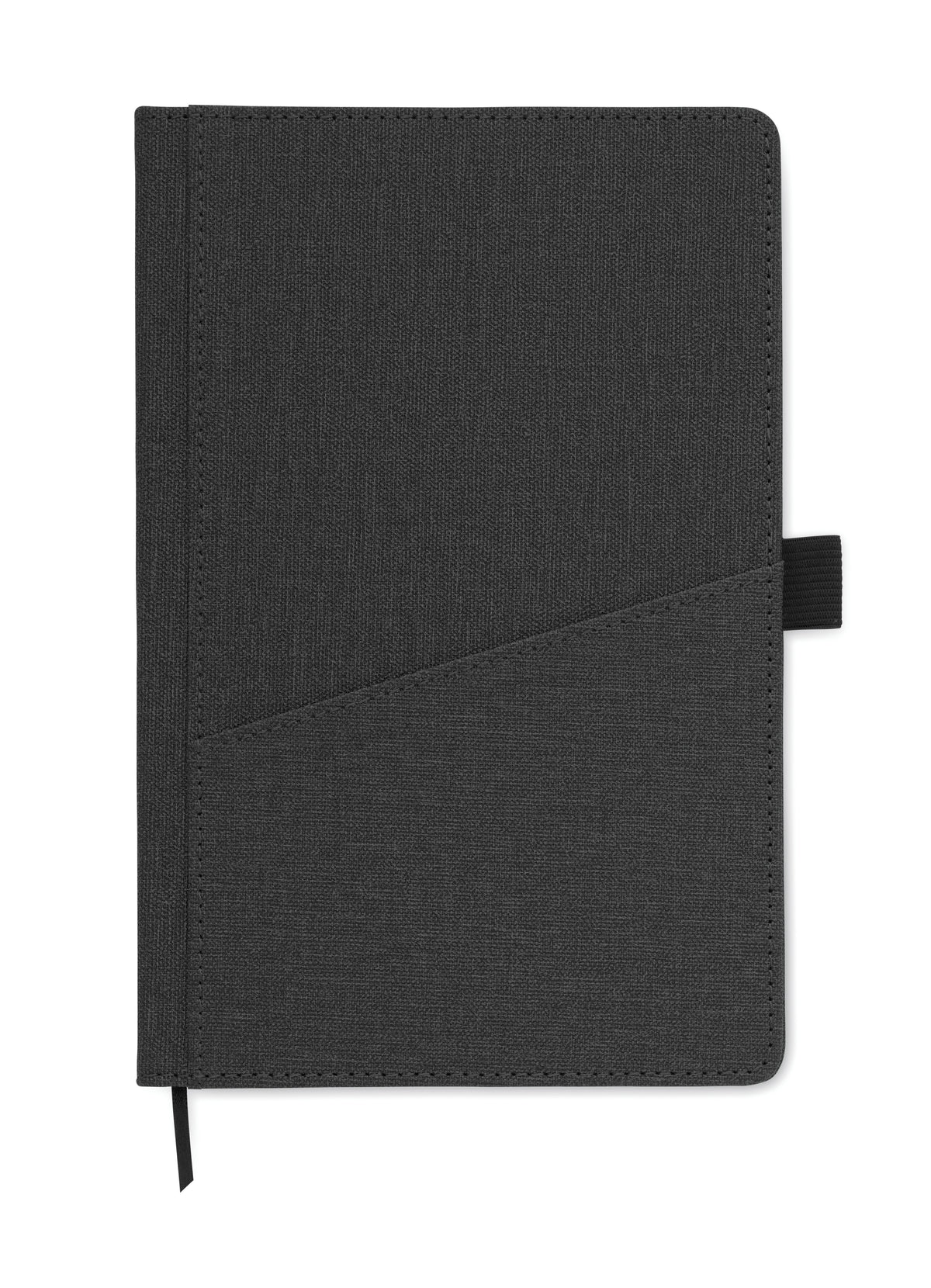 CINCO – A5 notebook PU front pocket – item picture open