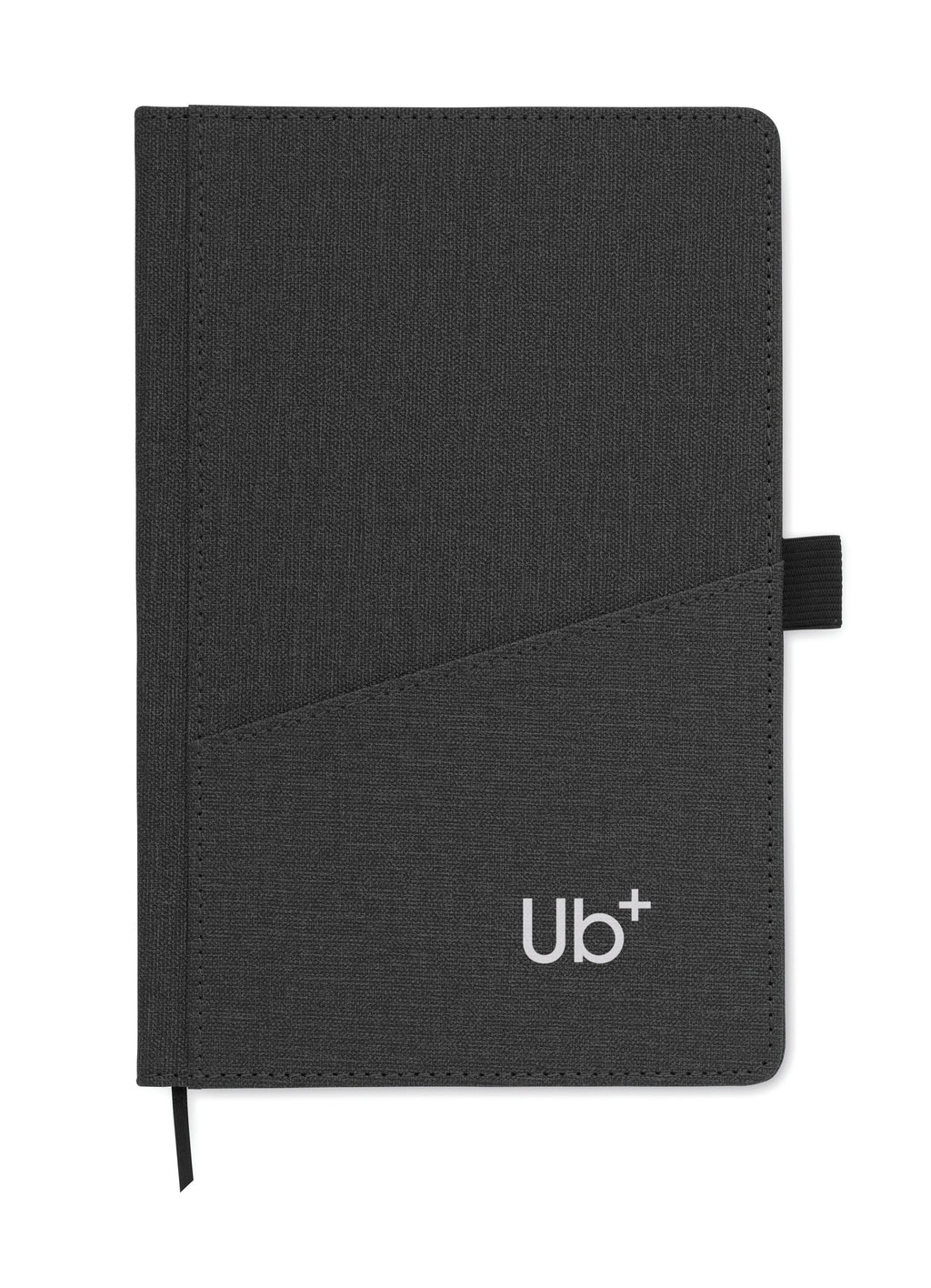 CINCO – A5 notebook PU front pocket – item picture printed