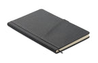 CINCO – A5 notebook PU front pocket – Stone Grey