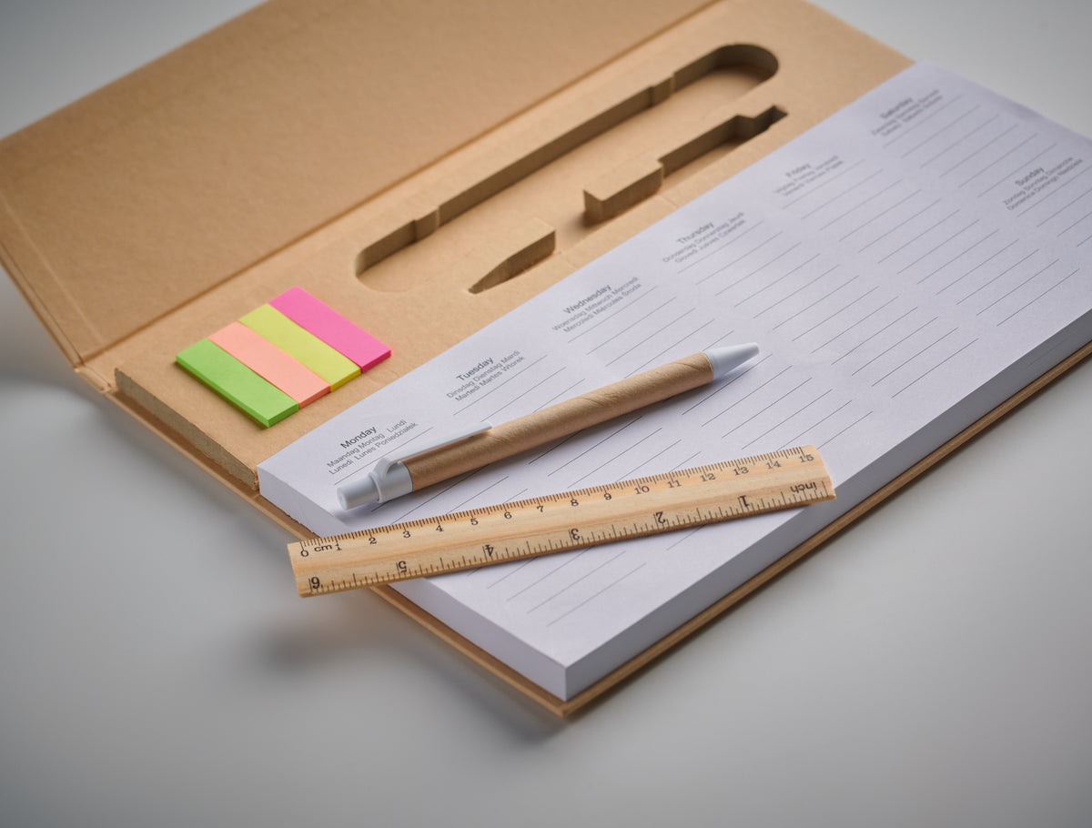 MEMWEEK – Weekly desktop planner – item detail picture