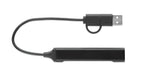 CURRENT – USB 4 port hub 19 cm – item picture open