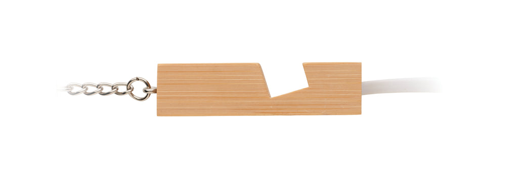 CLAUERC – Bamboo key ring and stand – item picture 4