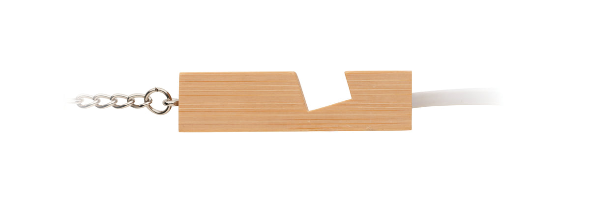 CLAUERC – Bamboo key ring and stand – item picture 4