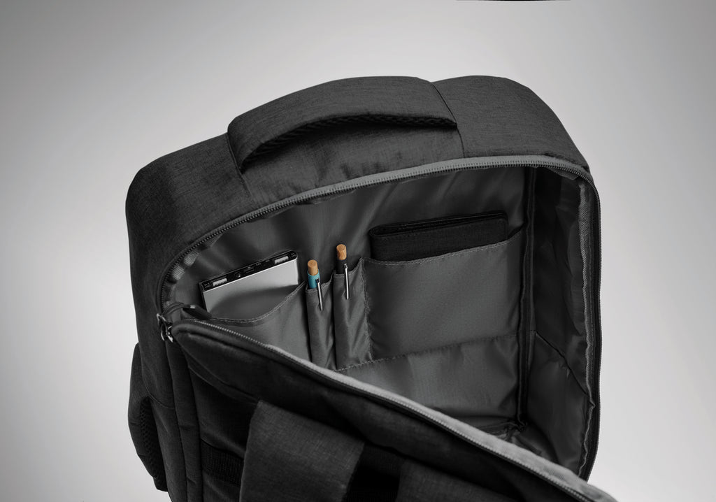 LAUGAR – Slim 15 inch laptop backpack – item picture top
