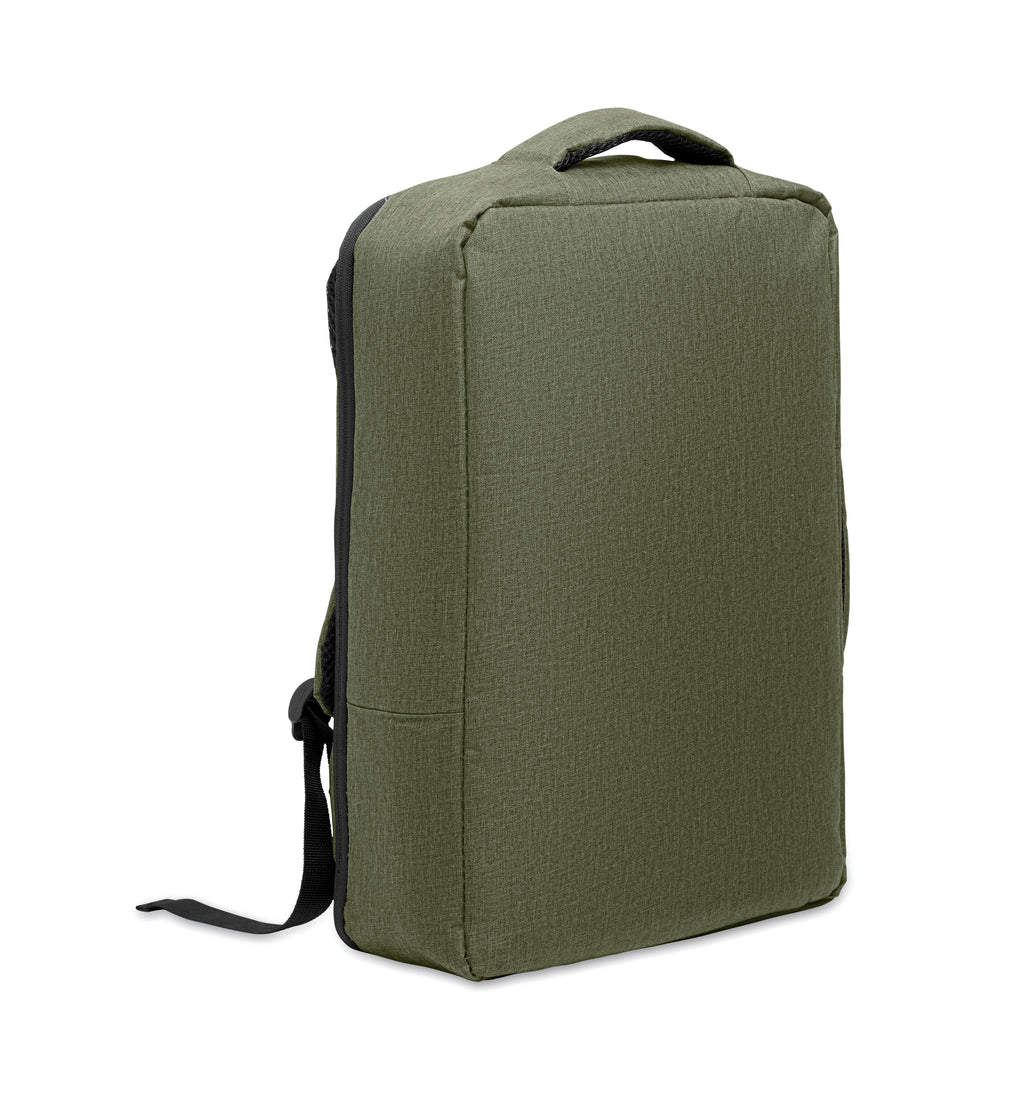 LAUGAR – Slim 15 inch laptop backpack – Army Green