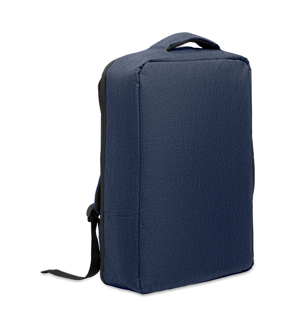 LAUGAR – Slim 15 inch laptop backpack – French Navy
