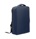 LAUGAR – Slim 15 inch laptop backpack – French Navy