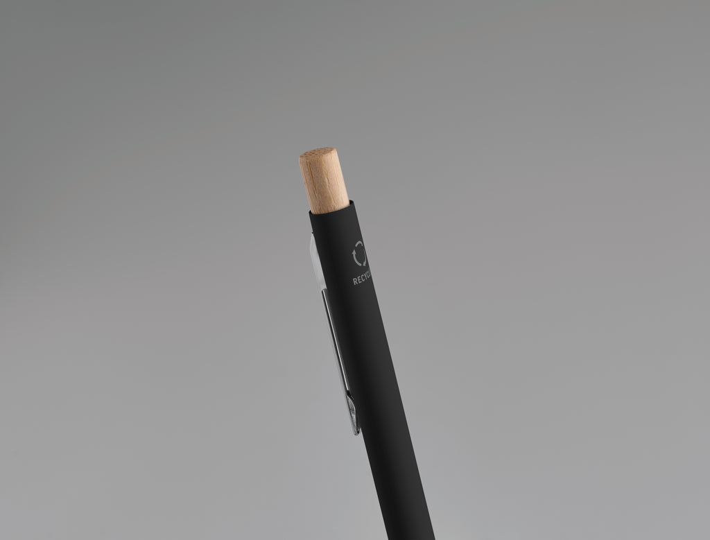 BERGAMO – Recycled aluminium ball pen – item detail picture