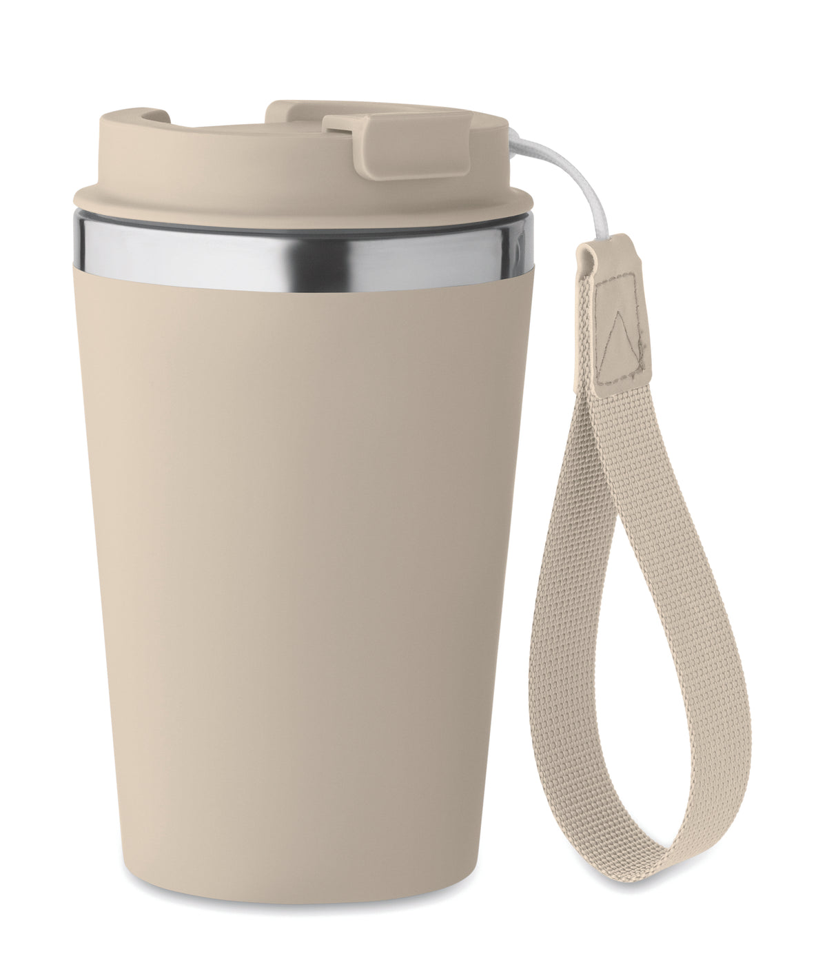 TOPAZ – Double wall tumbler 350 ml – Beige