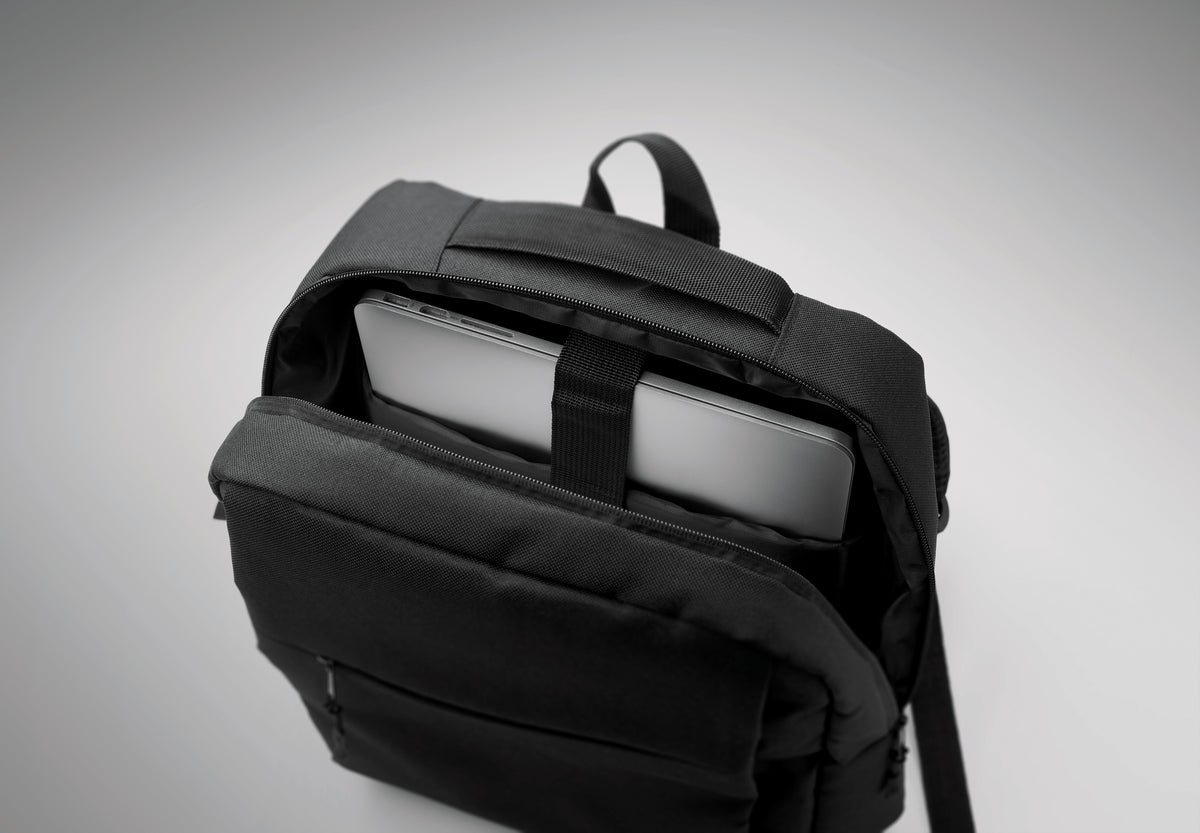 AKRAOS – Slim 15 inch laptop backpack – item detail picture