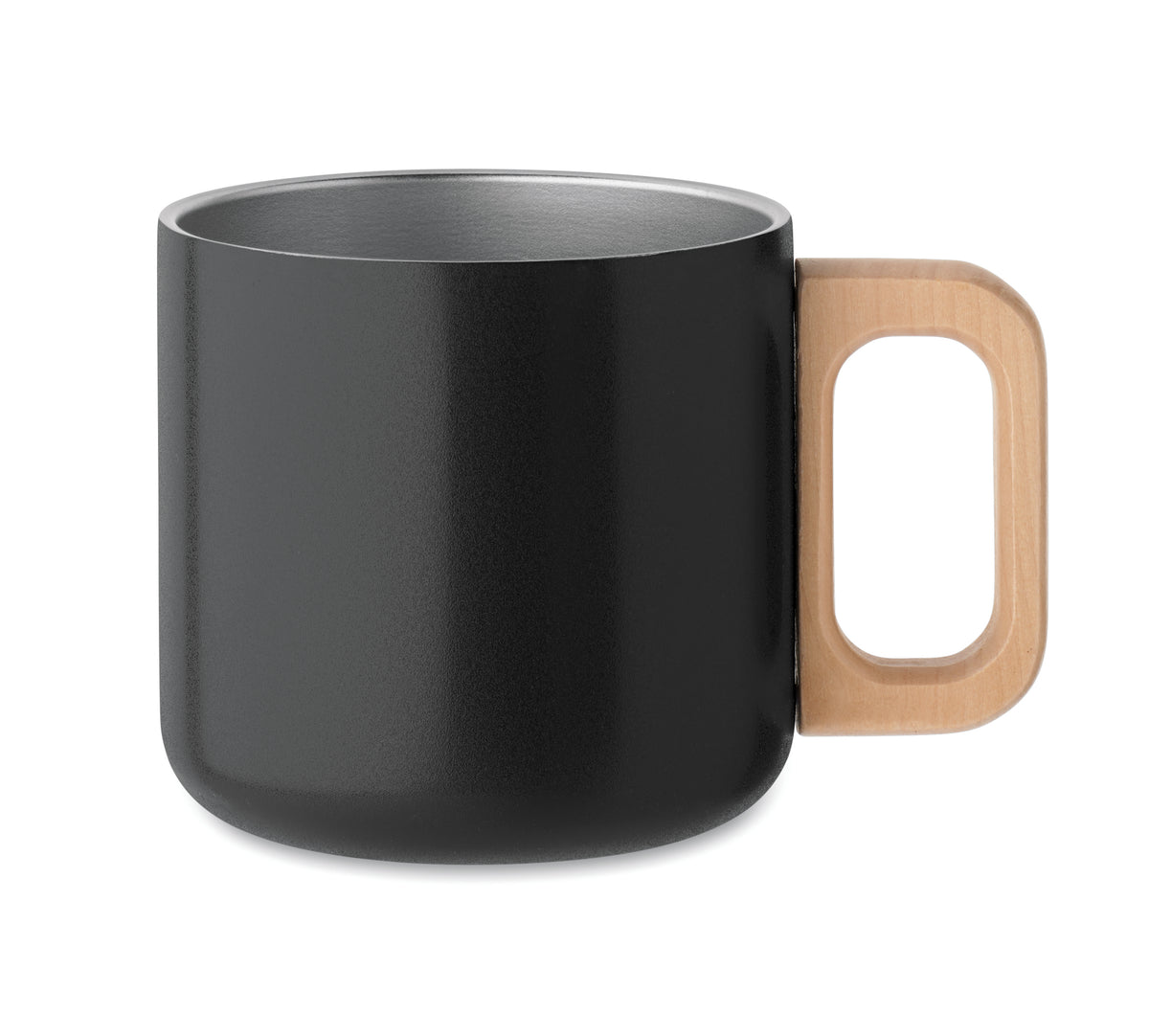 ACERO – Double wall mug 350 ml – Black