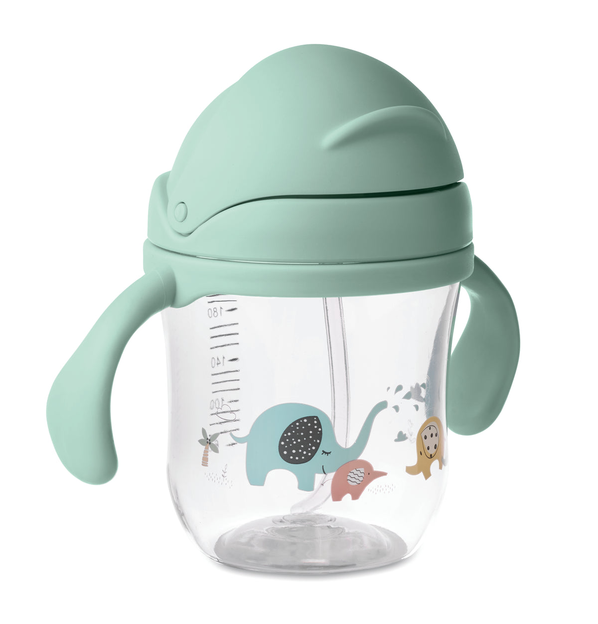 SED – Baby sippy cup in Tritan. – Mint Green