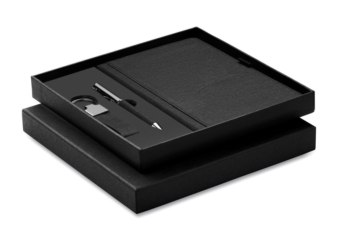 SCRIBI 4 – 3 piece gift set in box – Black