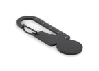 MULTIKEY – Multifunctional key ring token – Black