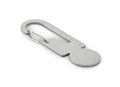 MULTIKEY – Multifunctional key ring token – Silver