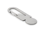 MULTIKEY – Multifunctional key ring token – Silver