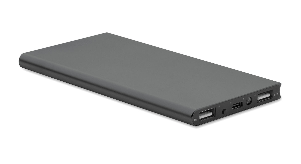 POWERFLAT8C – Powerbank 8000mAh 10.5W – Titanium