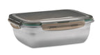 LOX PLUS – Lunch box 1500 ml – Transparent Grey