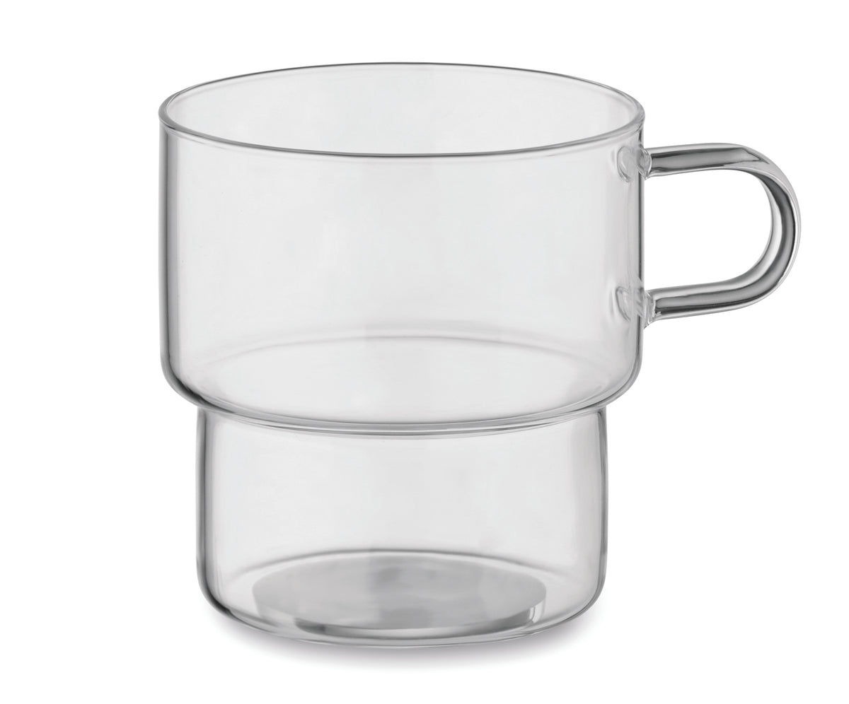 BOROMUG – High borosilicate glass 300 ml – Transparent