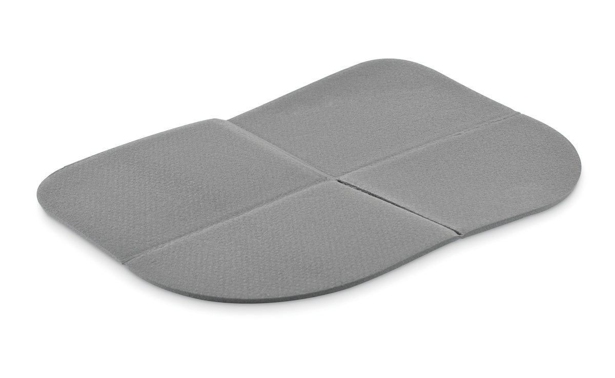 FALTBAR – Foldable outdoor seat cushion – Stone Grey