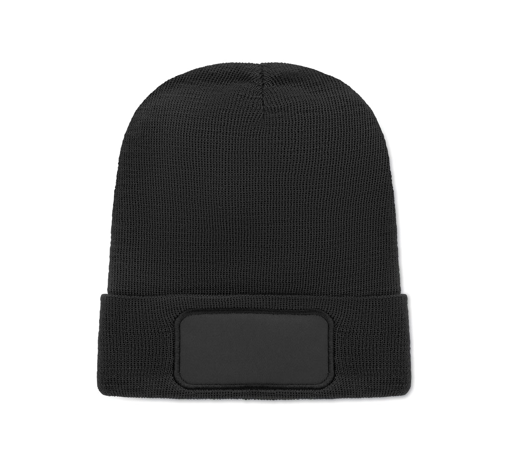 CAPNIT – Unisex beanie RPET polyester – Black