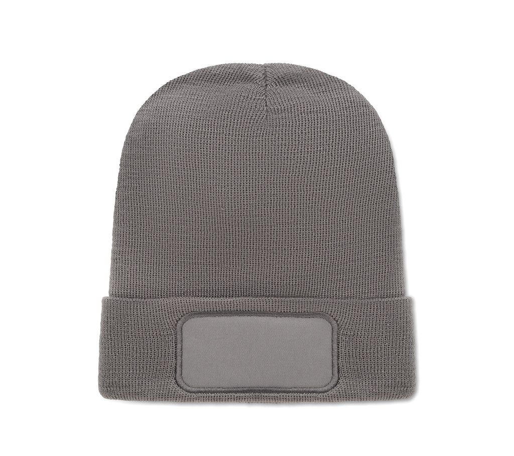 CAPNIT – Unisex beanie RPET polyester – Stone Grey