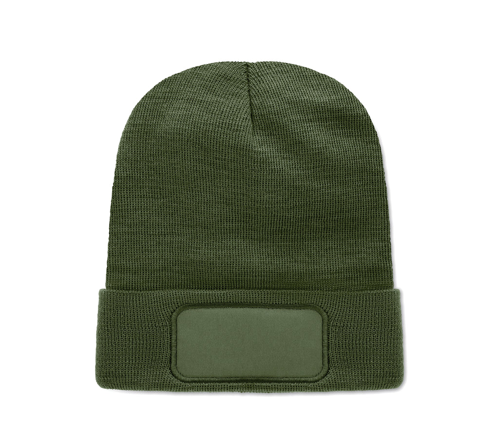 CAPNIT – Unisex beanie RPET polyester – Dark Green