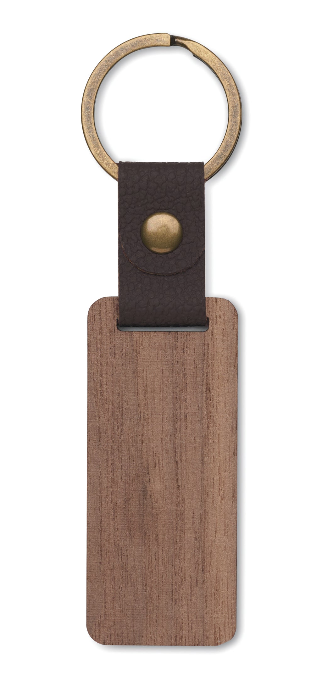 NAWKEY – Key ring in walnut and PU – item picture back
