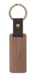 NAWKEY – Key ring in walnut and PU – Wood