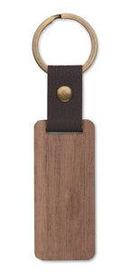 NAWKEY – Key ring in walnut and PU – Wood